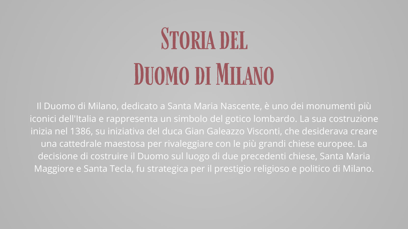 Adotta una guglia — slide 2