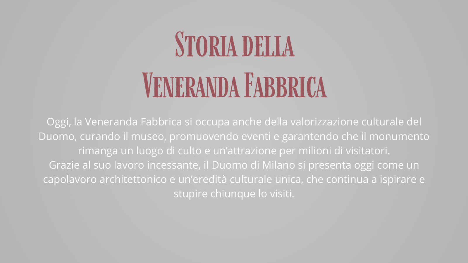Adotta una guglia — slide 4